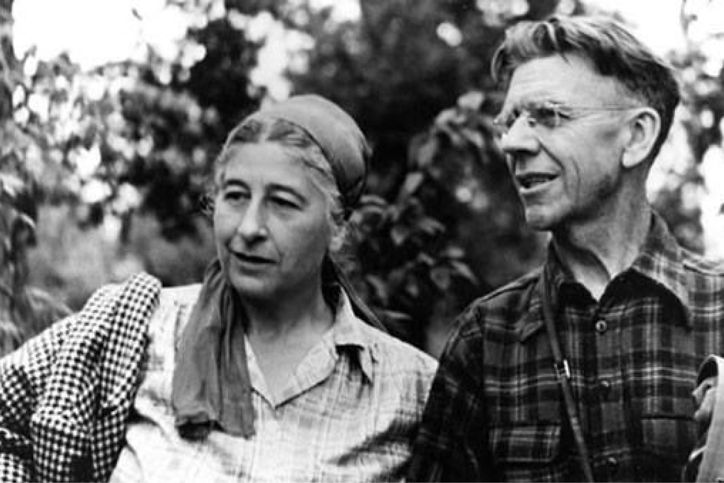 Vintage photo of Marty and Olaus Murie | Wildlife Conservation | Being Wild JH